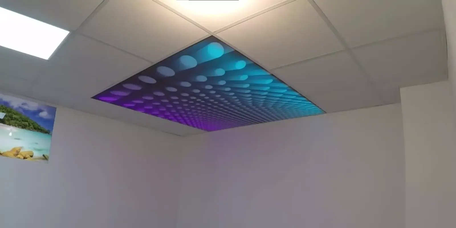 3D натяжной потолок для офиса — Туапсе, Фрунзе, 28, фото 1
